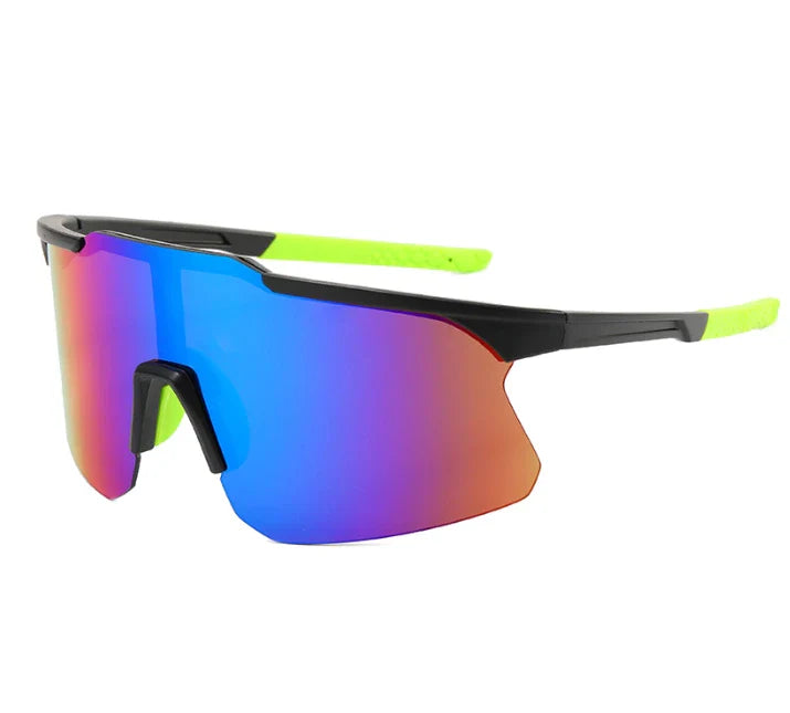 Óculos de Sol Esportivo - Velocity | Azul e Vermelho