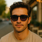 Óculos de Sol - Livo | Preto com lente Translúcida